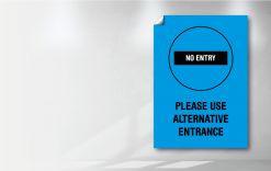 No Entry Use Other Entrance gallery image