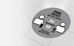 2 metre - Drink safely gallery image