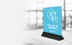 Menu Card holder - Contactless gallery image