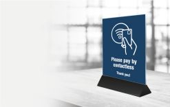 Menu Card holder - Contactless gallery image