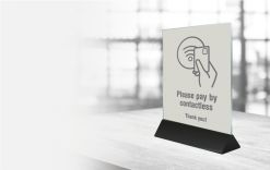 Menu Card holder - Contactless gallery image