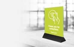 Menu Card holder - Contactless gallery image