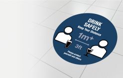 1 metre  - Drink safely gallery image