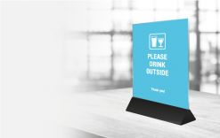 Menu Card holder - Drink Outside gallery image