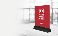 Menu Card holder - Drink Outside gallery image