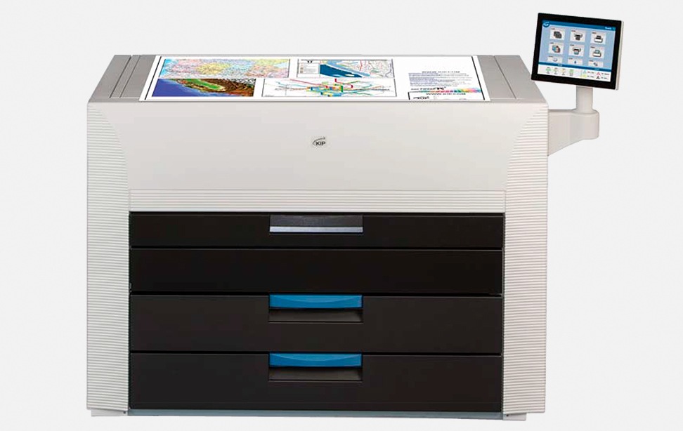 Kip 970 multi-touch colour print system