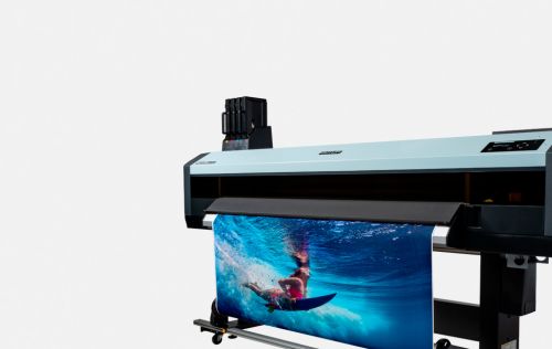 Mutoh HydrAton 1642 64" Water Based UV InkJet Printer