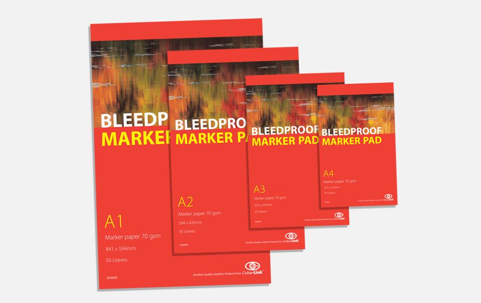 Bleedproof Marker Pad