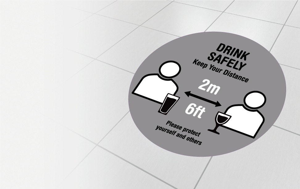 2 metre - Drink safely