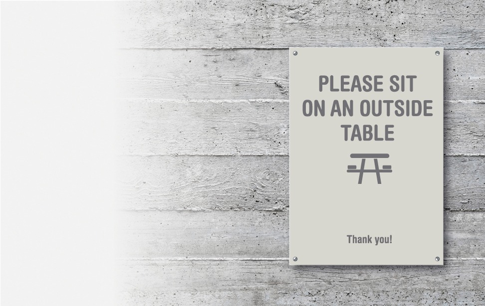 Aluminium - Outside Table 